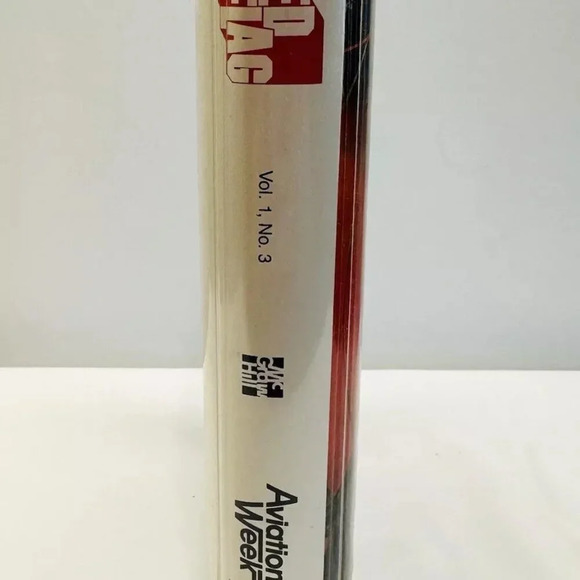 RED FLAG VHS Video Tape Clamshell Case Aviation Week Video Magazine Fighter Jet - Picture 3 of 8